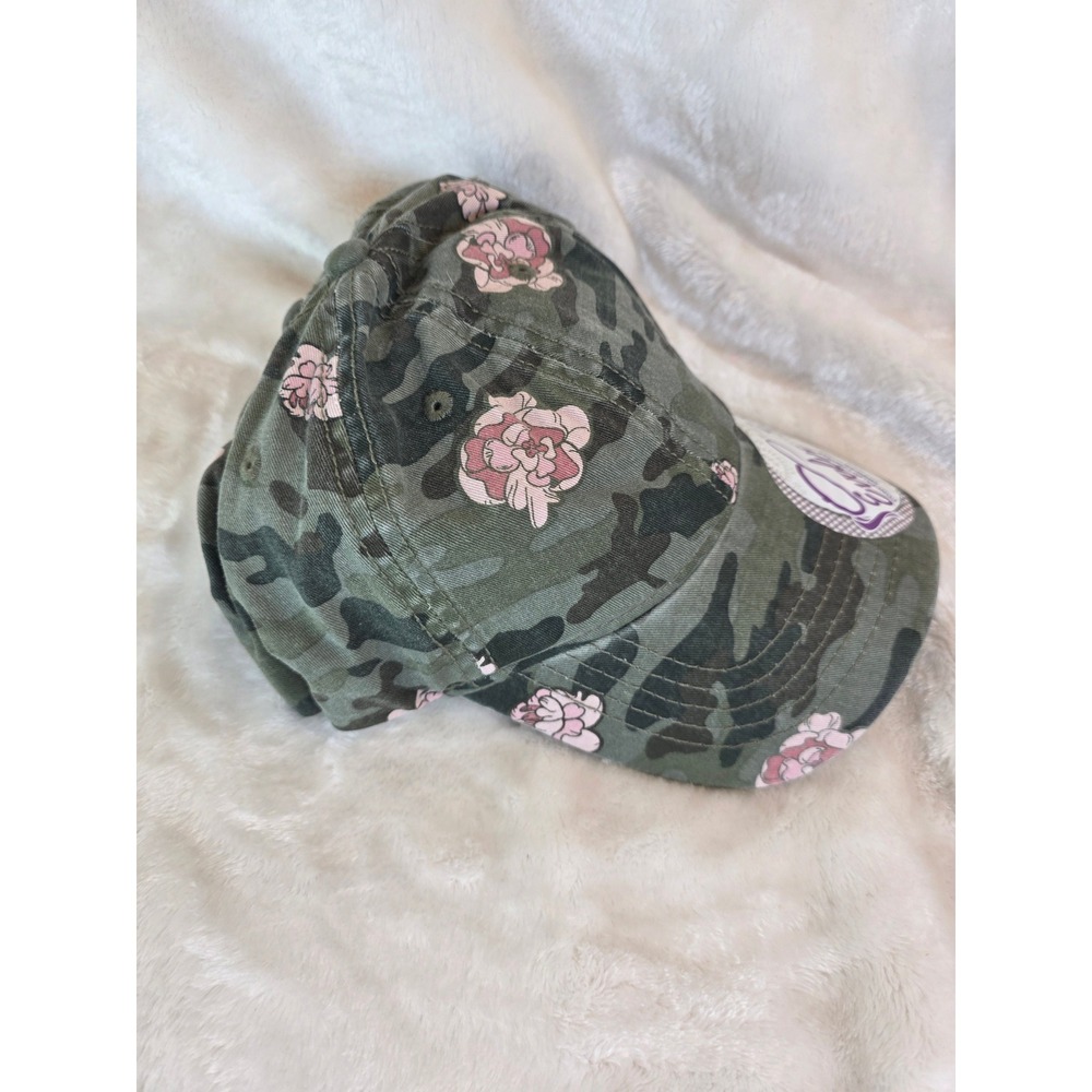 Lot of 2 Infinity Cher Camo‎ Floral Baseball Cap Womens One Size Fits Most